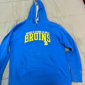 Champion blue hoddie